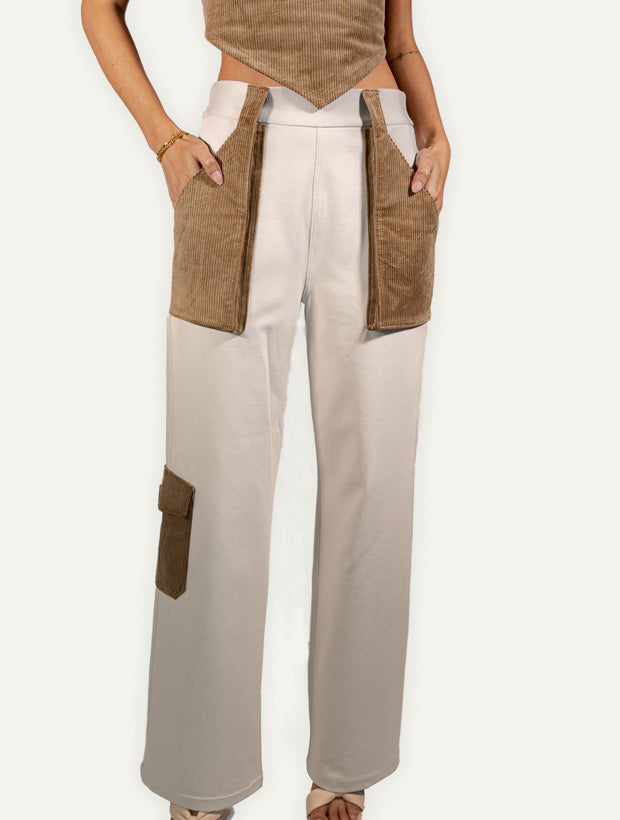 COLLINE IVORY TROUSERS